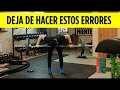 5 ERRORES QUE MUCHOS HACEN AL ENTRENAR CON BARRA