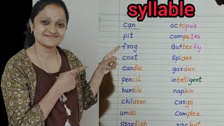What is syllable and examples? How do you count syllables easily? @levelupphonics