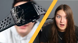 SHE DESTROYED MY APPLE WATCH!! (I Got Revenge) SHE DESTROYED MY APPLE WATCH!! (I Got Revenge)