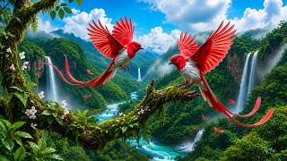 Spring Bird Sounds & Soft Piano 🌿 Forest Bird Sounds with Soft Rain and Nature Calm 🌧️ screenshot 4
