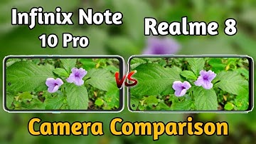 Infinix Note 10 Pro VS Realme 8 Camera Comparison | Infinix Note 10 Pro Camera Test |