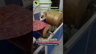 8 Roll Capacity Deluxe Hydraulic Buffet Plate Machine | Paper Plate Dona Making Machine