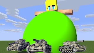 Giant Prison Escape Vore Tiny Army  - Minecraft Animation