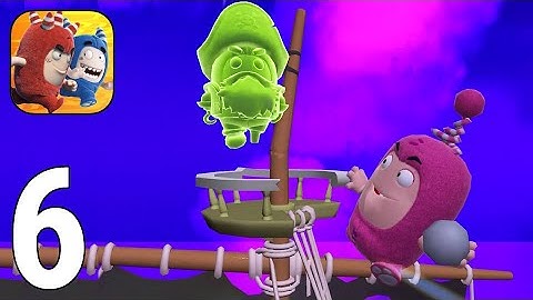 Oddbods: Turbo Run Gameplay Walkthrough Part 6 - Newt VS Oddbeard Boss Fight [iOS/Android Games]