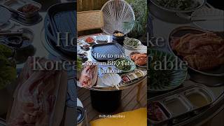 Bought a Commercial Korean BBQ Table