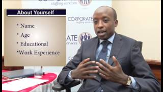 Answer Tell Me About Yourself Job Interview Question Kenya