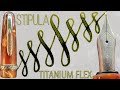 Titaniumtitano flex nib  stipula etruria fountain pen