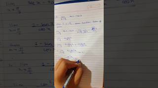 Limit of Trigonometric Ratios | Trigonometry Limits Explained in 1 Minute | Class 11/12 #Short