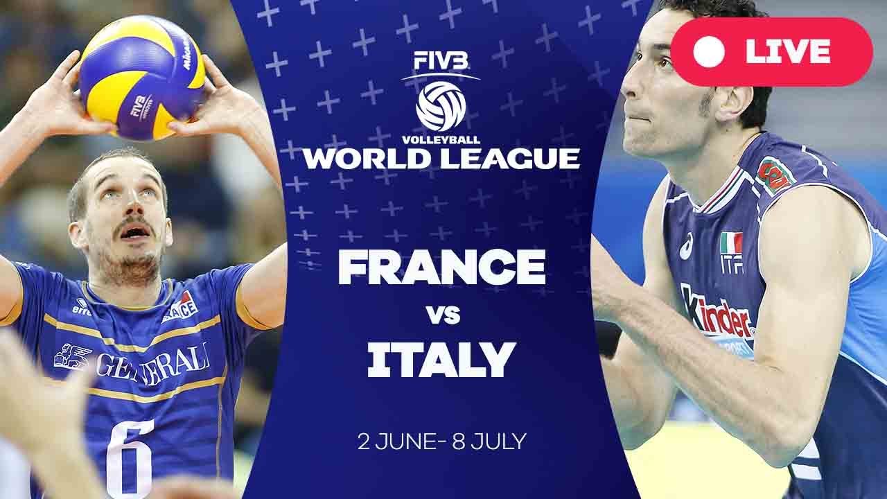 France v Italy - Group 1 2017 FIVB Volleyball World League