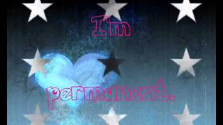David Cook - Permanent (lyrics on screen)