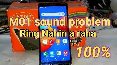samsung m01 core sound problem | samsung m01 core ringtone problem | samsung m01 abaj nahi aa raha h