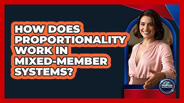 How Does Proportionality Work In Mixed-Member Systems?