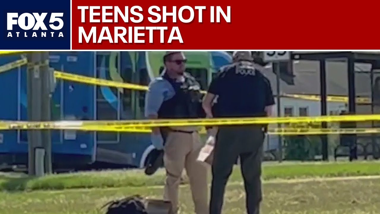2 teens shot near Marietta park | FOX 5 News - YouTube