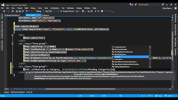 Html helper Part 7- 26 - ASP.NET MVC 5 in Arabic