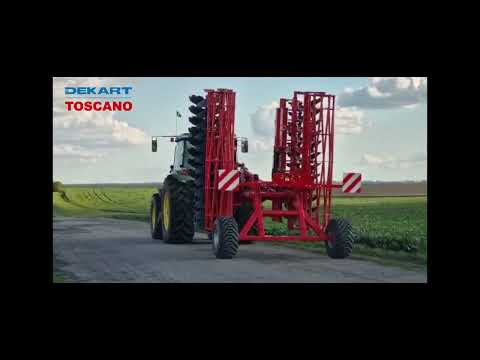 Борона Toscano GBBA 2022 - відео 1