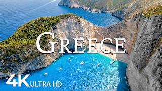 FLYING OVER GREECE (4K UHD) – Soothing Music Along With Beautiful Nature Video - 4K Video ULTRAHD #6 screenshot 4