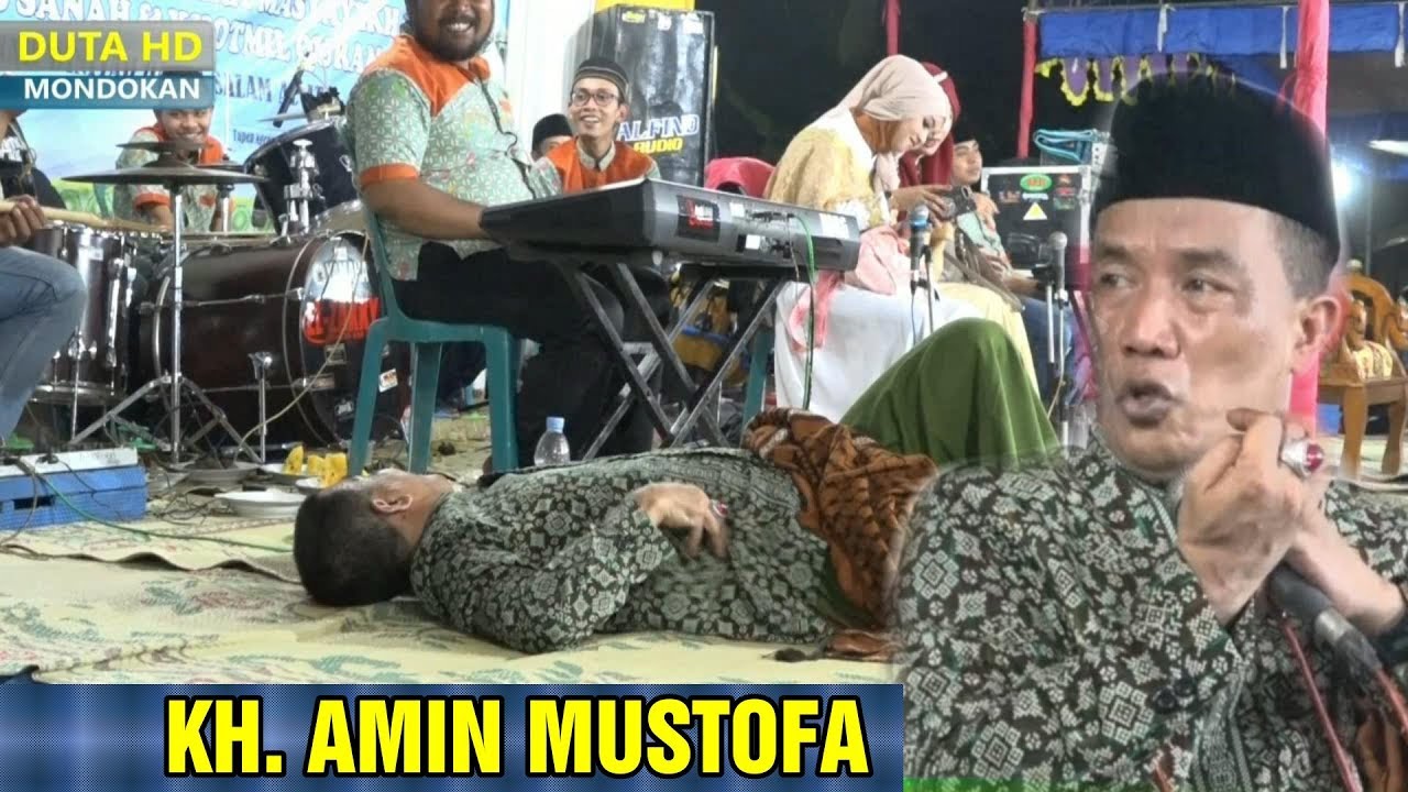 KH. AMIN MUSTOFA CERAMAH 2 JM LANGSUNG LEMES   LIVE TAPEN