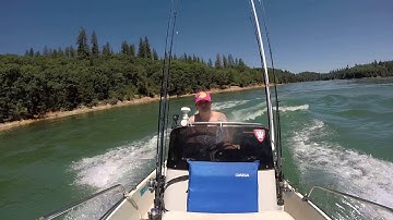 Rollins Lake- Hobie Power Skiff