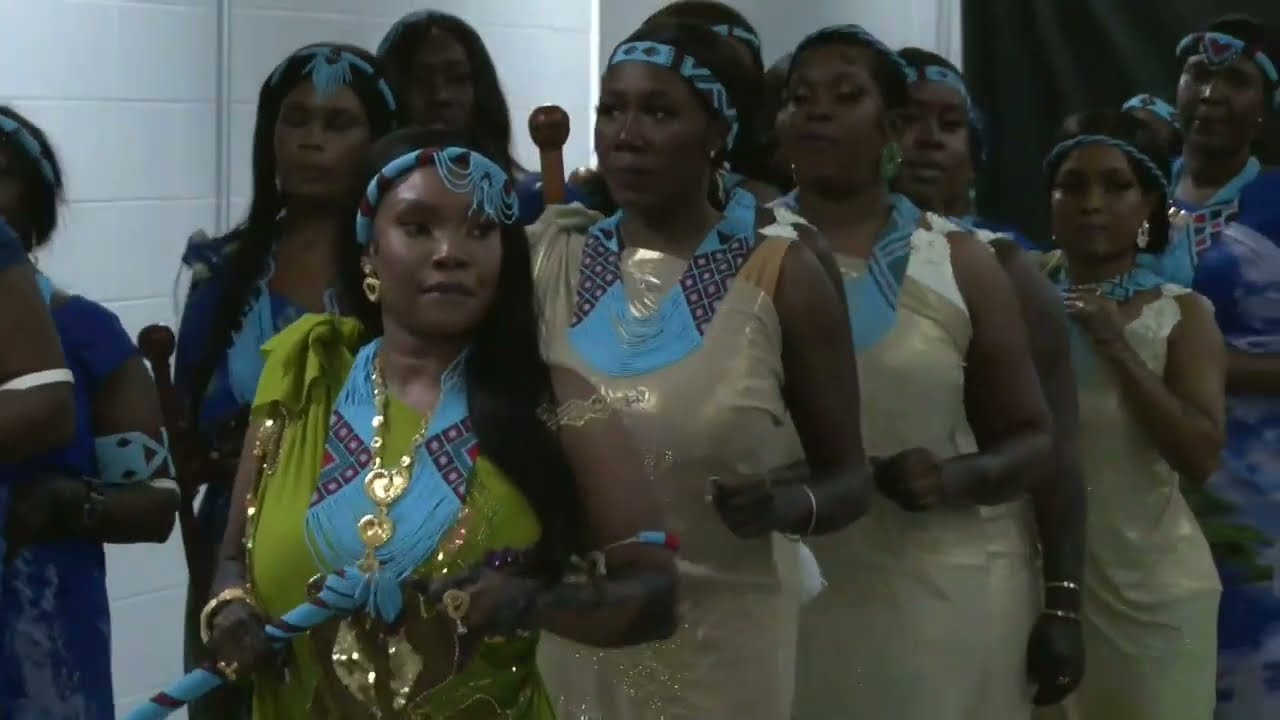 Viviana Francis and Joseph Daniel Evans   Cøllø Kingdom Culture - Traditional Wedding