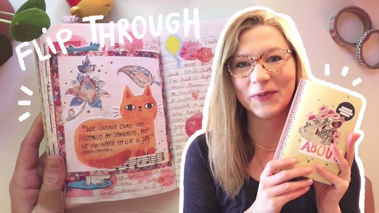 Creative Journal Flip Through