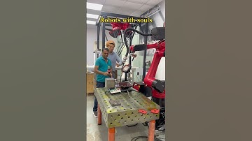 Robots have to be paid to go to work #automation #machine #industrialrobots #welding #robot