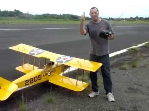 curtiss jenny rc airplane kit