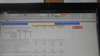 A Level Business Calculations quiz screenshot 2