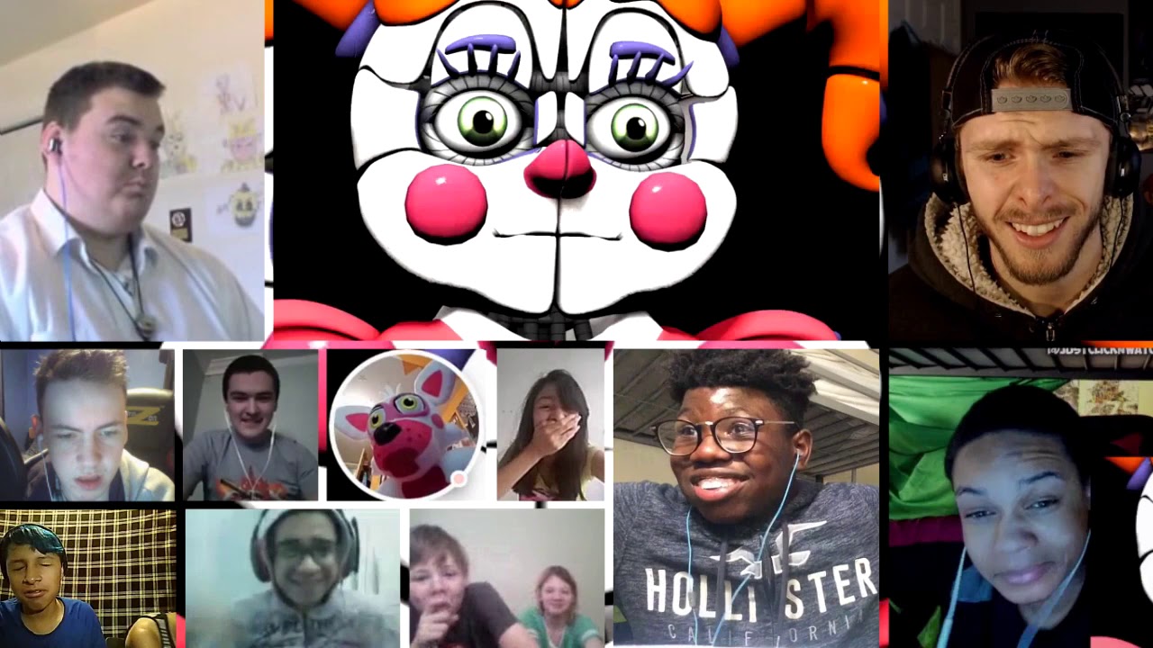 [SFM] [FNAF] A Terrible Excuse For I Cant Fix You [REACTION MASH-UP]