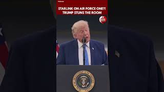 Trump Reveals New Air Force One Will Feature Starlink Technology