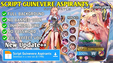 Script Guinevere Aspirants - Daybreak Halo No Password | Full Effect Voice | New Patch