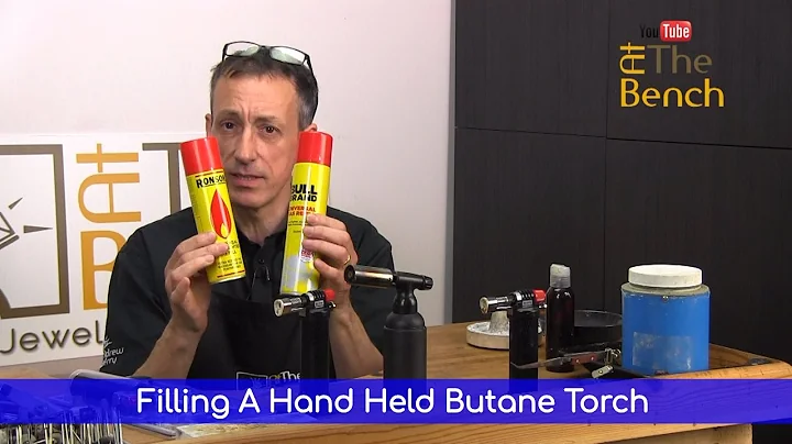 Filling a Hand Held Butane Torch - Making Your Own...