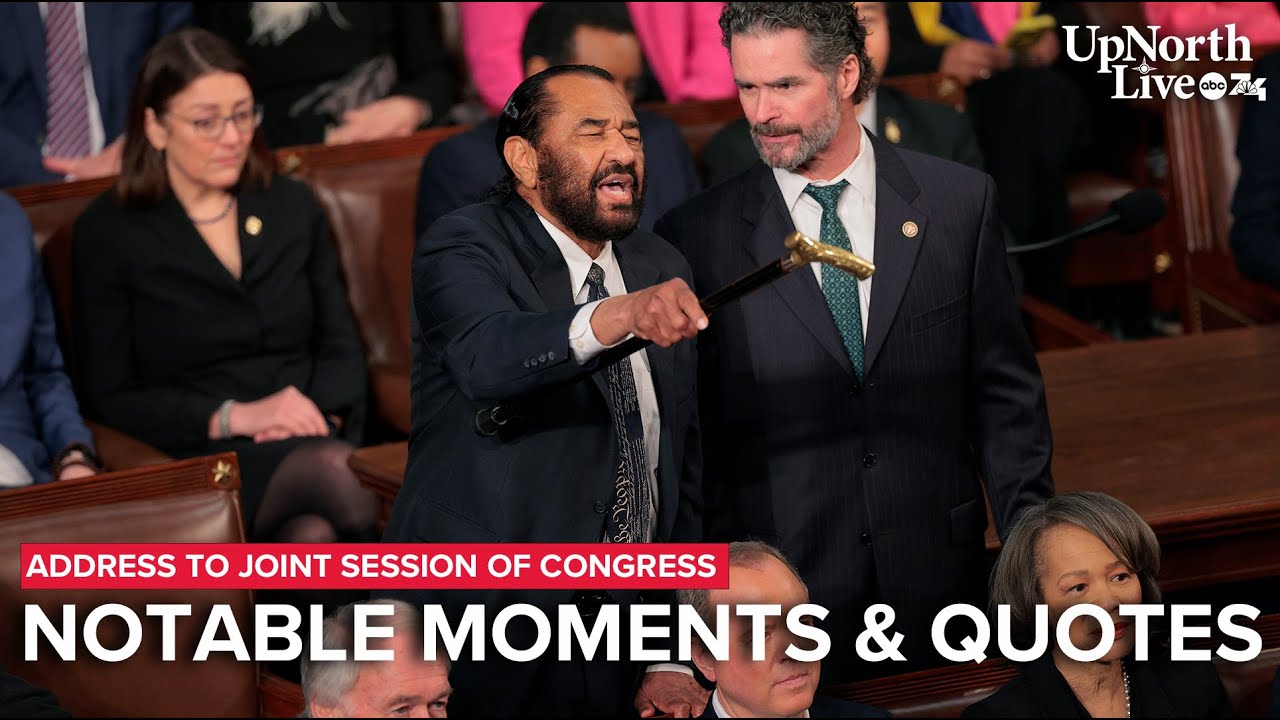 Top moments and quotes from Trump's address to Congress - YouTube
