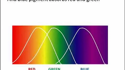 Subtractive colour mixing
