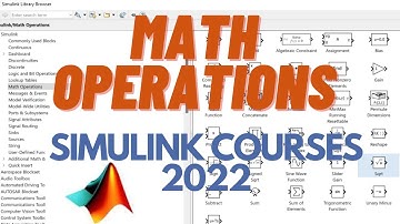 Simulink 2022 | Thư viện Math Operations |P3 toannguyenevs