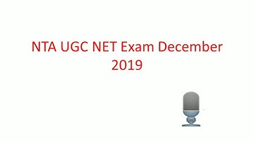 NTA UGC NET Exam December 2019 : Application Form Released l SimpleNotes