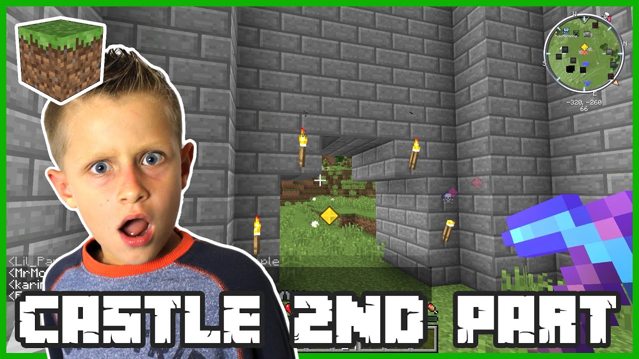 Second Part of the Castle / Minecraft - YouTube