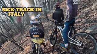 SICK POV DH TRACK IN ITALY🇮🇹