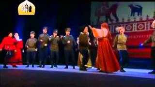 Cossack Circle. Gala Concert Of The Winners Of All-Russian Competition In The Bolshoi Theatre.