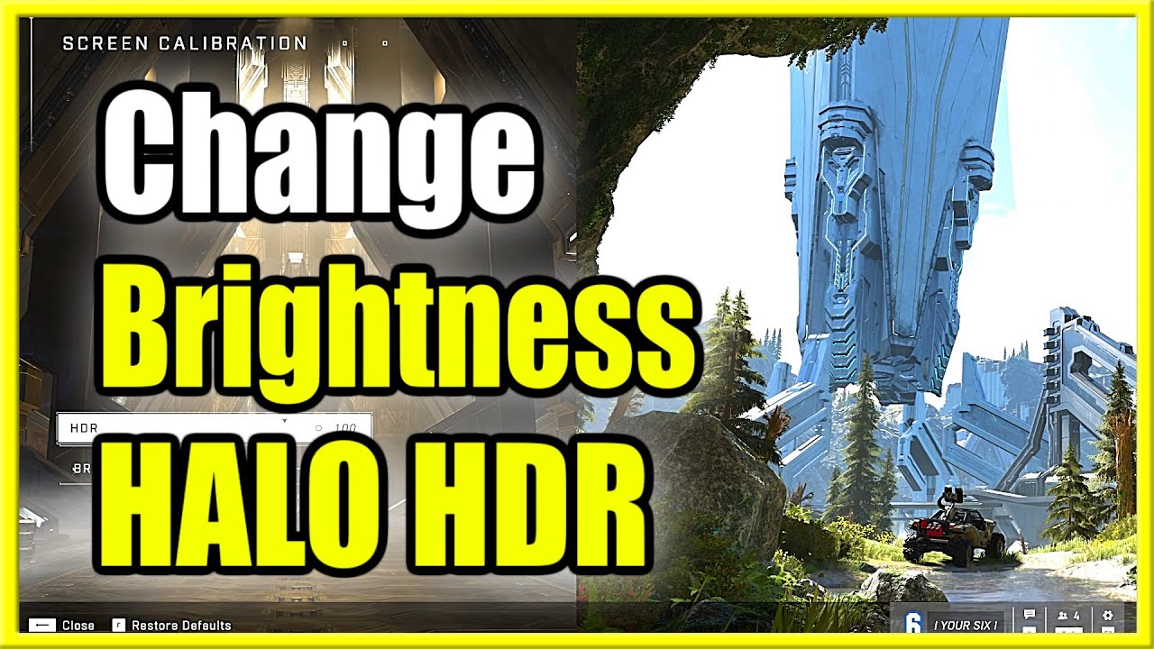 How To Change Brightness In Halo Infinite