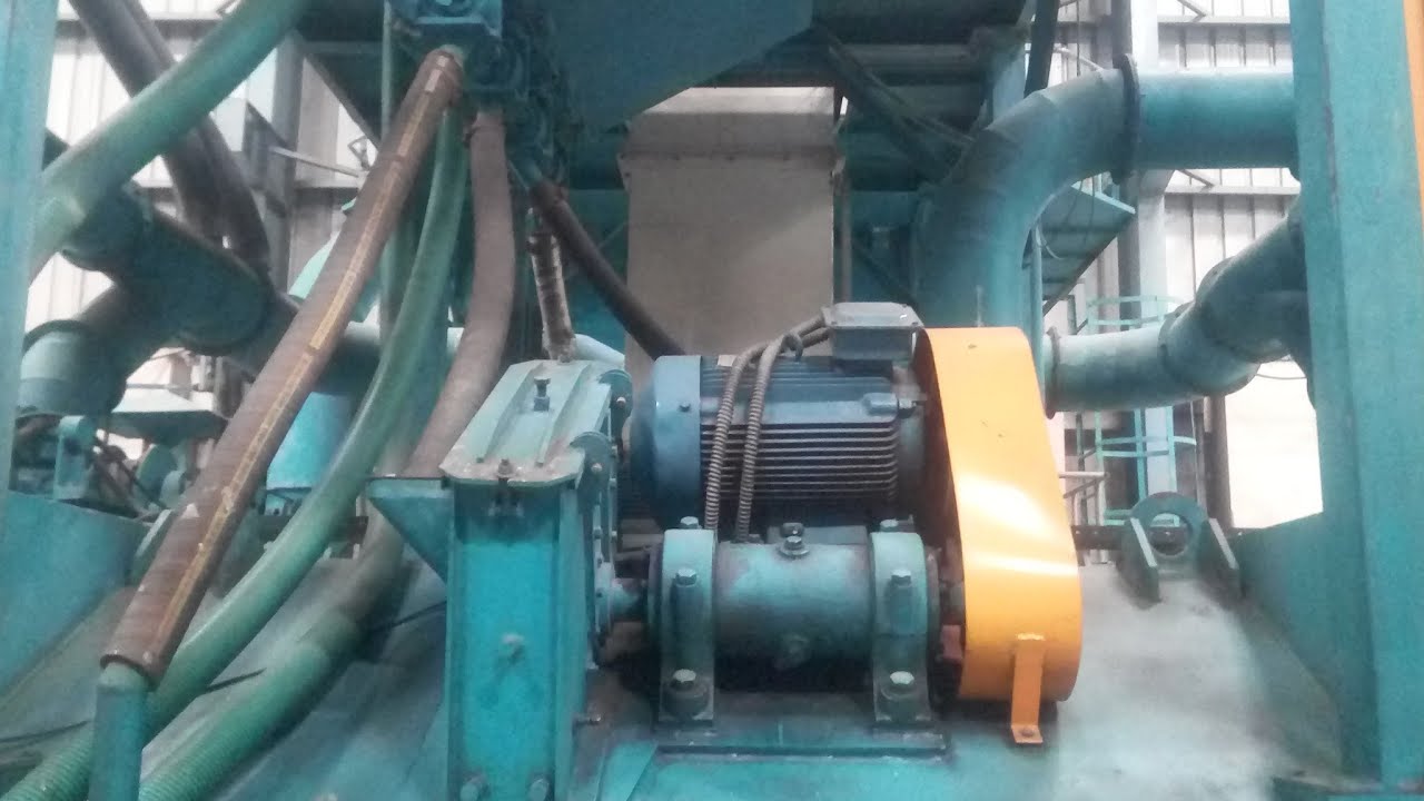 Inline Wire Rod Shot Blasting Machine | Online Wire Coil Shot Blast Machine for size upto 5-100mm.