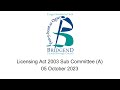 Licensing Act 2003 Sub Committee A - 05 October 2023 - Part 2