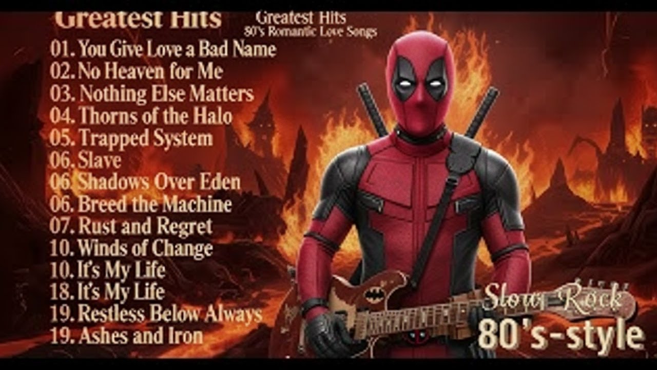 Rock Ballads Full Album  80s 90s Love Hits Inspired by Guns N Roses