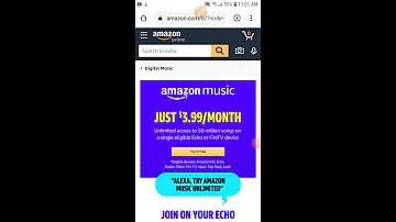 How do I get Amazon unlimited music with Alexa?