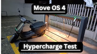 Ola Hypercharging Test Move OS 4 Ola S1 Pro | Real World Testing in summer Temperature