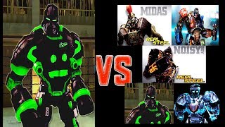 Real Steel Champions ZEUS ATOM BOT ZEUSATOM VS ALL CHAMPIONS ROBOTS Series NEW ROBOT Живая Сталь