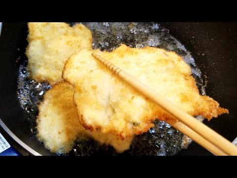 【お弁当にうれしいおかず】チキンカツ How to make chicken cutlet