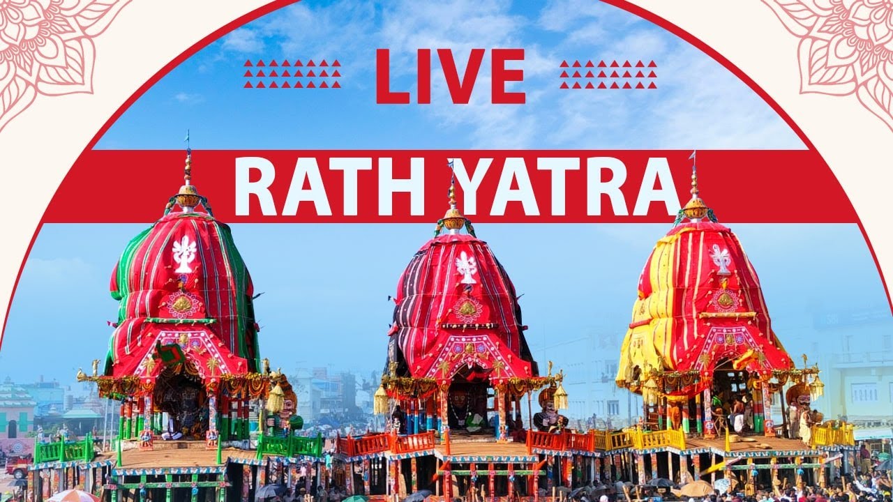 Shree Jagannath Rath Yatra Puri 2024 Live Day 2, Car Festival Live from