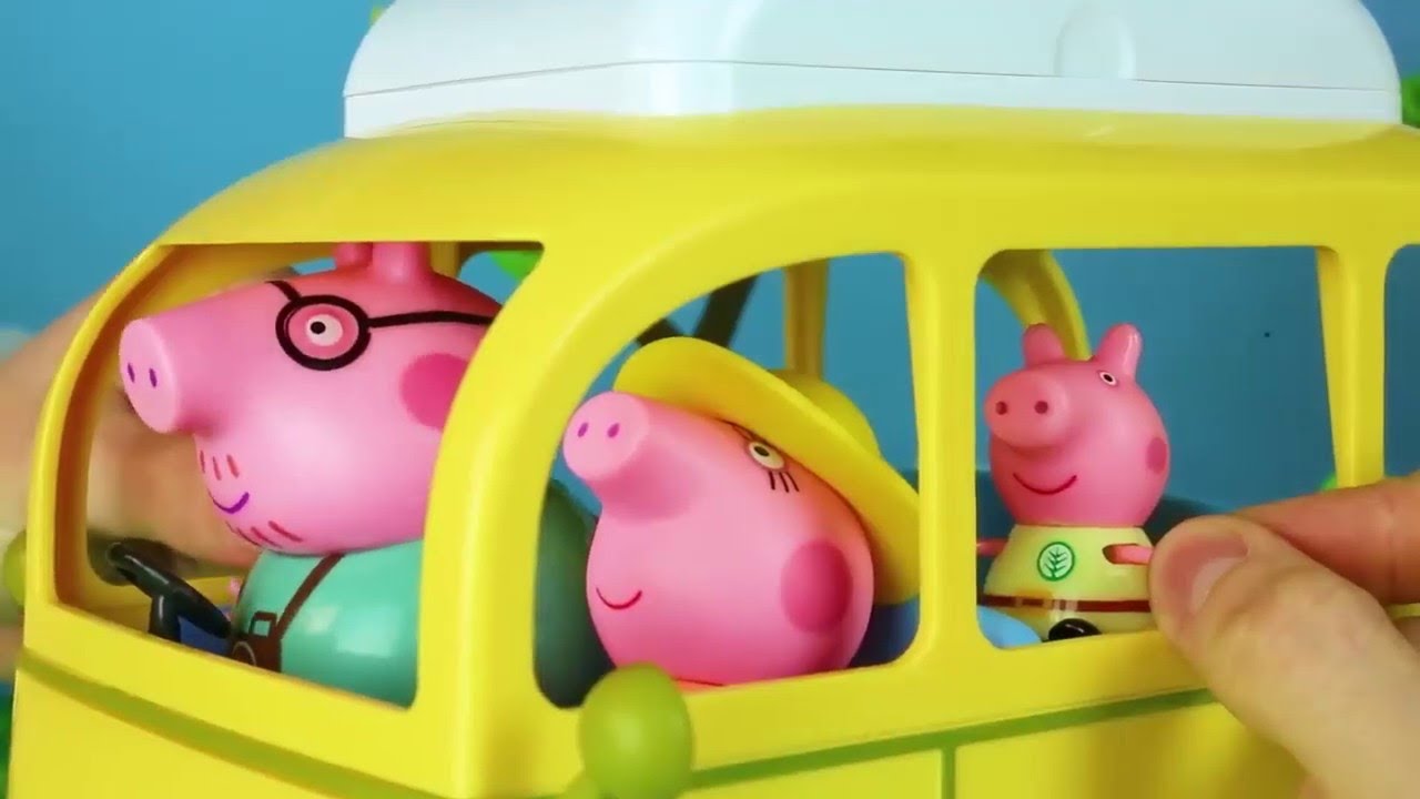 Peppa Pig en Español Juguetes 💛 Peppa pierde su osito de peluche