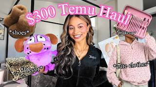 TEMU HAUL & TRY ON |Home Decor, Cute Clothes and Shoes!