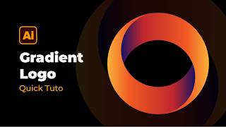 Create a Gradient Logo in Illustrator Tutorial
